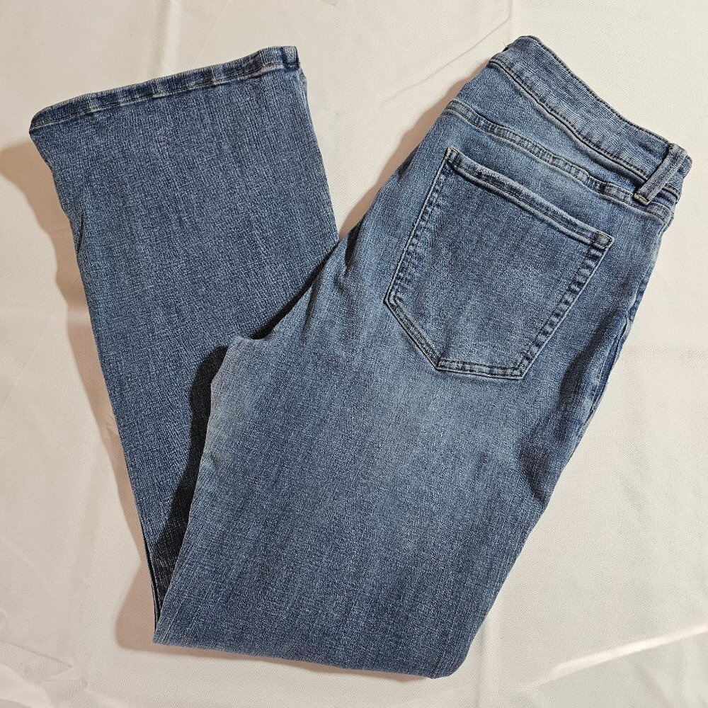 Cosmic Blue Love - Boot Cut Jeans
